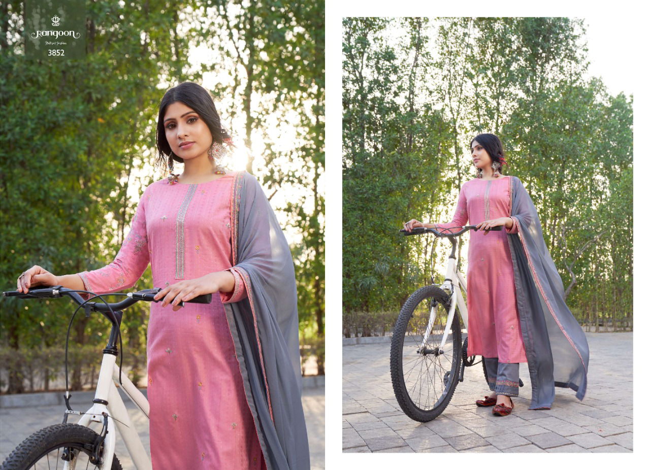 Rangoon Samantha Fancy Festive Wear Designer Heavy Silk Embroidered Suit Collection 